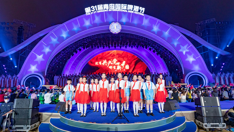 第31屆青島國(guó)際啤酒節(jié)在金沙灘啤酒城盛大開(kāi)幕(圖3) 第31屆青島國(guó)際啤酒節(jié)在金沙灘啤酒城盛大開(kāi)幕(圖3)