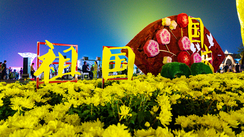 啤酒城、北茶商街“雙節(jié)”活動活躍節(jié)日經(jīng)濟(圖1)